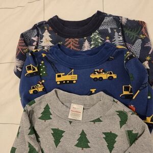 Hanna Andersson Kids Pajama Set - Blue, Gray, Multicolor